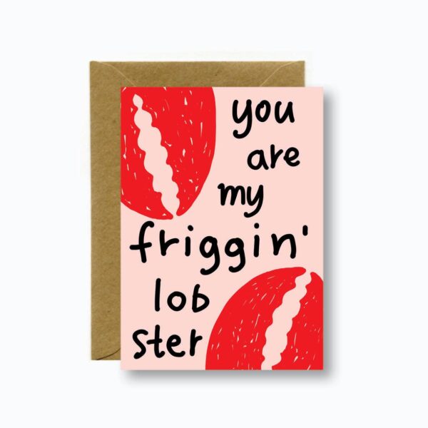 Greeting card - Lobster