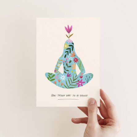 Postcard - Meditation