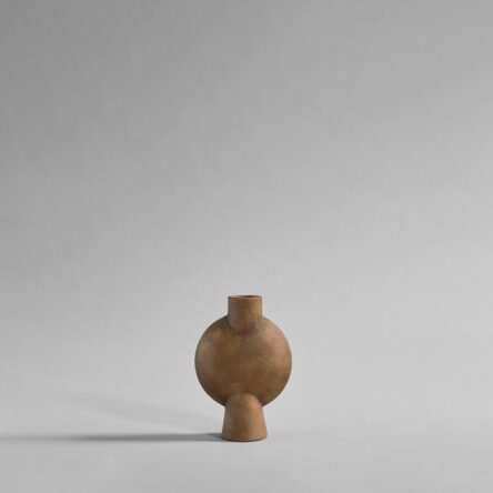 Sphere vase bubl mini ocher