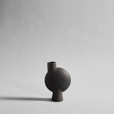Sphere vase bubl medio Coffee