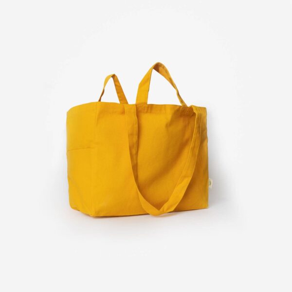Organic sunyellow - Tote bag low