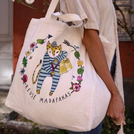 Organic Reuse madafakas - Tote bag big
