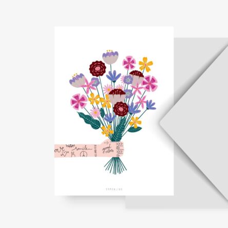Postcard - Bunch of Flowers