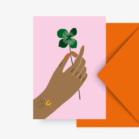 Postcard - Hand Of Luck