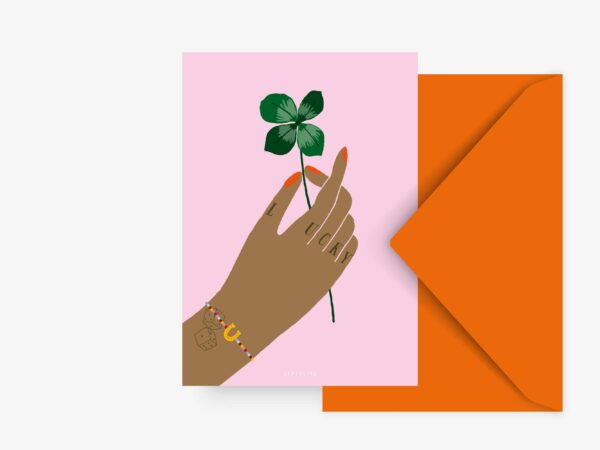Postcard - Hand Of Luck