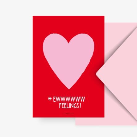 Postcard - Ewww Feelings