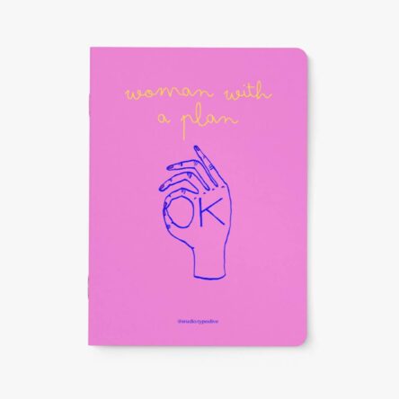 Notebook - Woman With A Plan