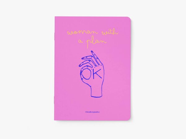 Notebook - Woman With A Plan