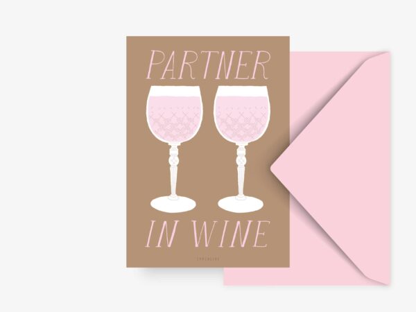 Postcard - Partner In Wine