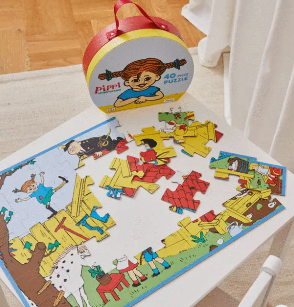 Pippi Longstocking suitcase with puzzle 40 pcs - Image 3