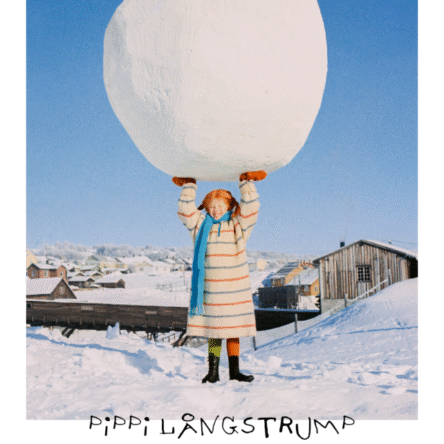 Pippi Snöboll - Poster A4