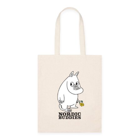 Moomintroll's Flower Tote Bag - Beige