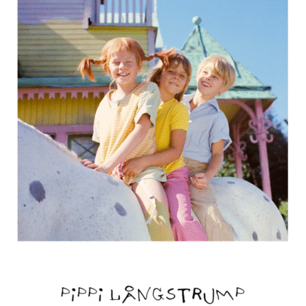 Pippi Annika Tommy - Poster A4