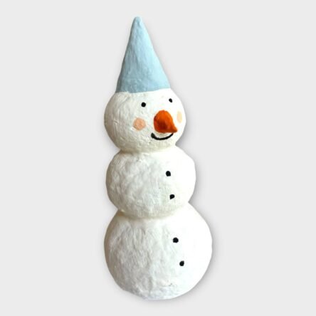 Snowman, Light Blue Hat