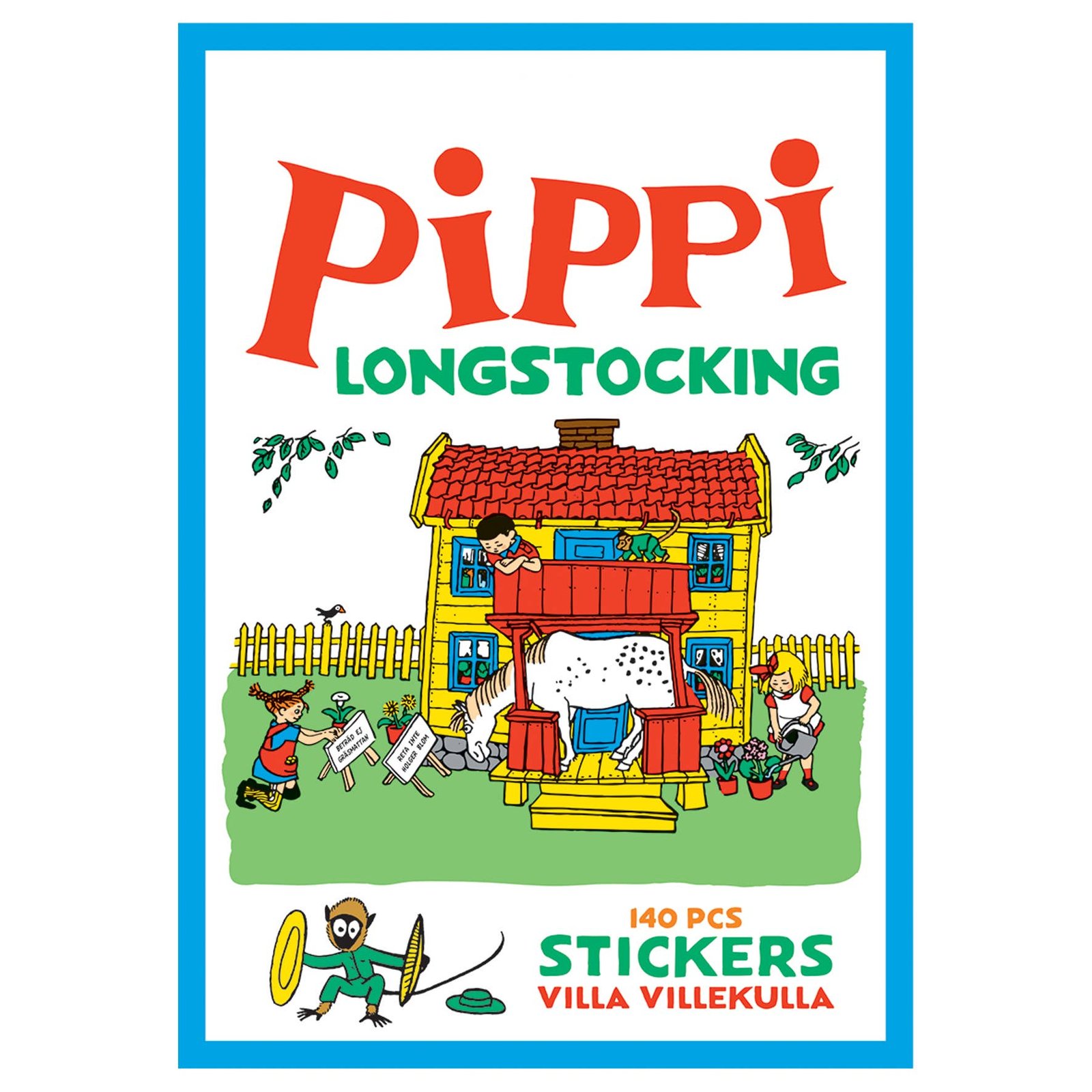 Pippi - Stickers - Villa Villekulla