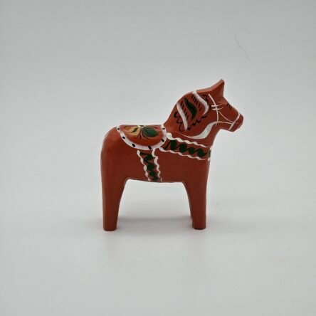 Dalahäst Gammelröd 10cm