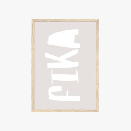 Fika poster 13x18 cm - photo 5