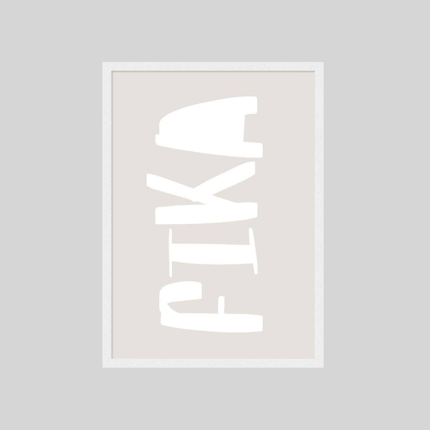 Fika poster 13x18 cm - photo 6