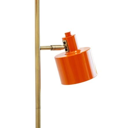 Lámpara de pie - Orange/ Brass - photo 3