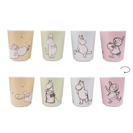 Moomin - 4 cups tumbler set