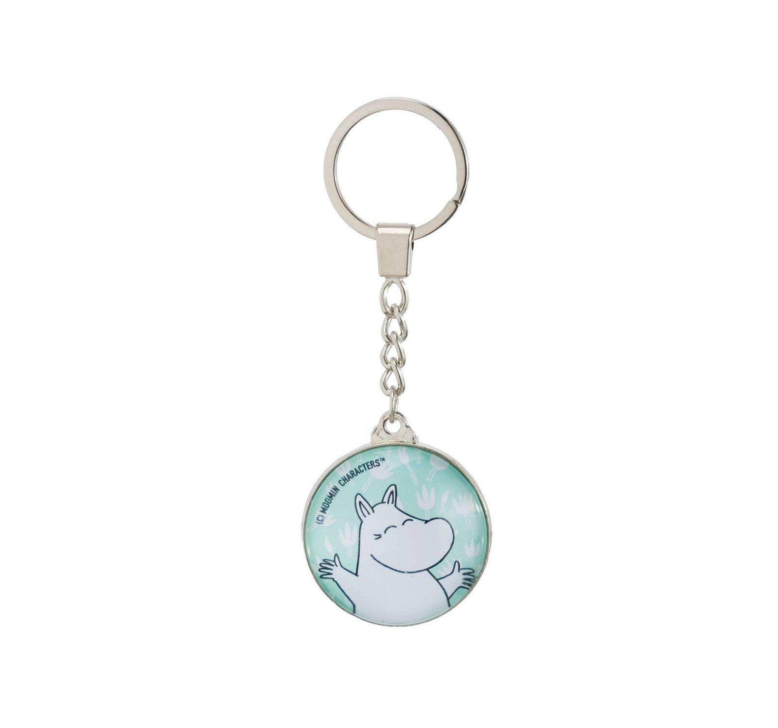 Moomin Happy Key Ring - Turquoise