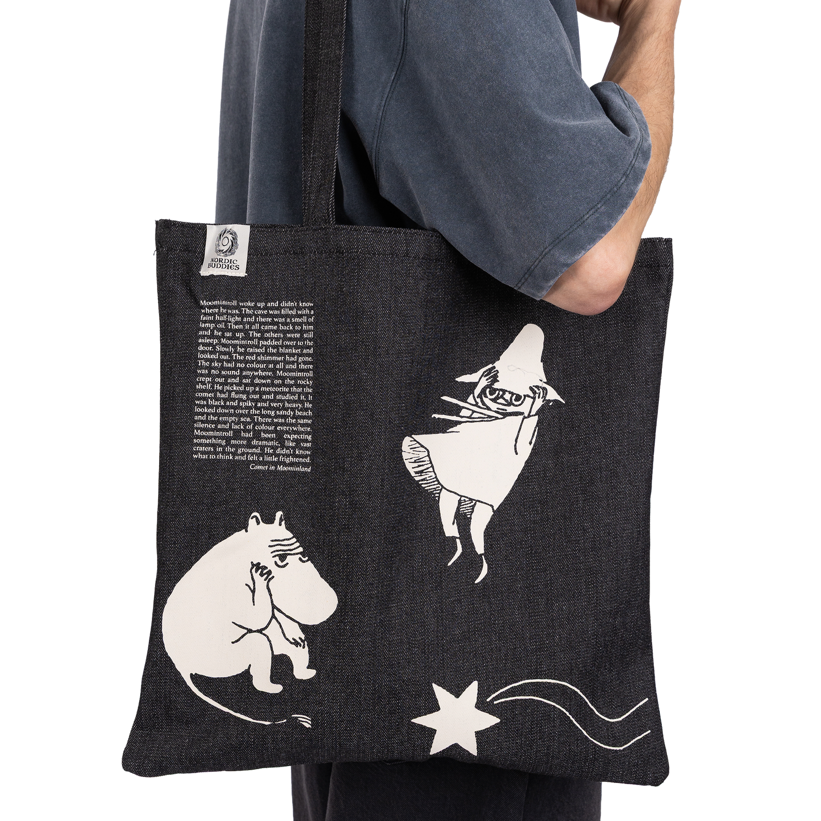 Moomin Novels Denim Bag