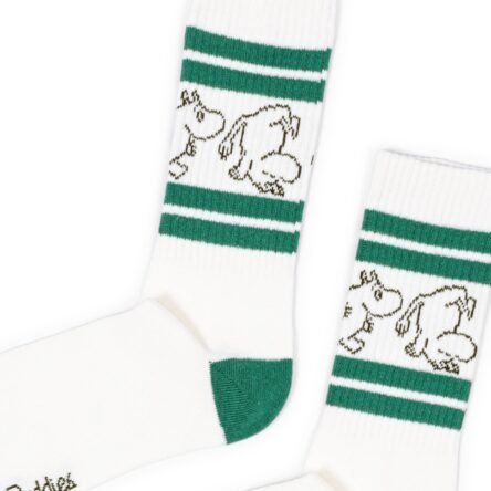 Moomintroll Retro Men Socks - White