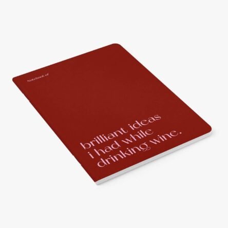 Notebook - Brilliant Wine