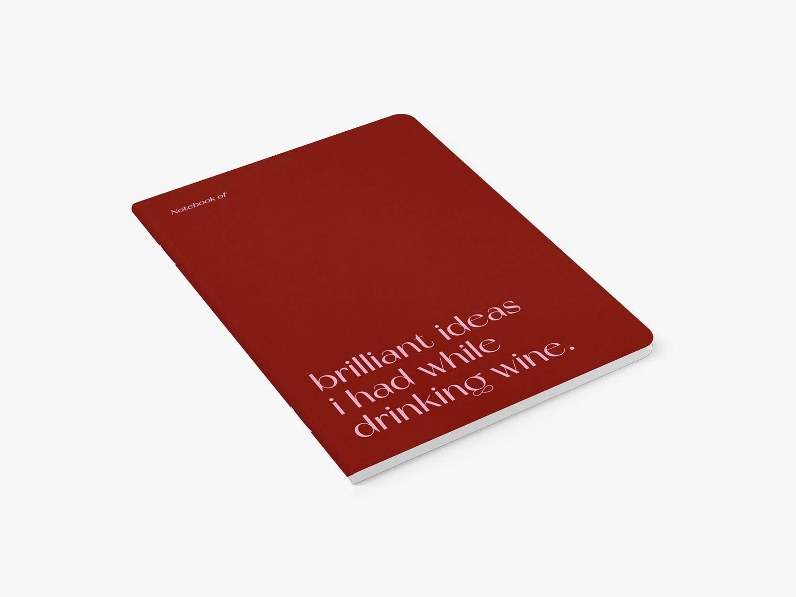 Notebook - Brilliant Wine
