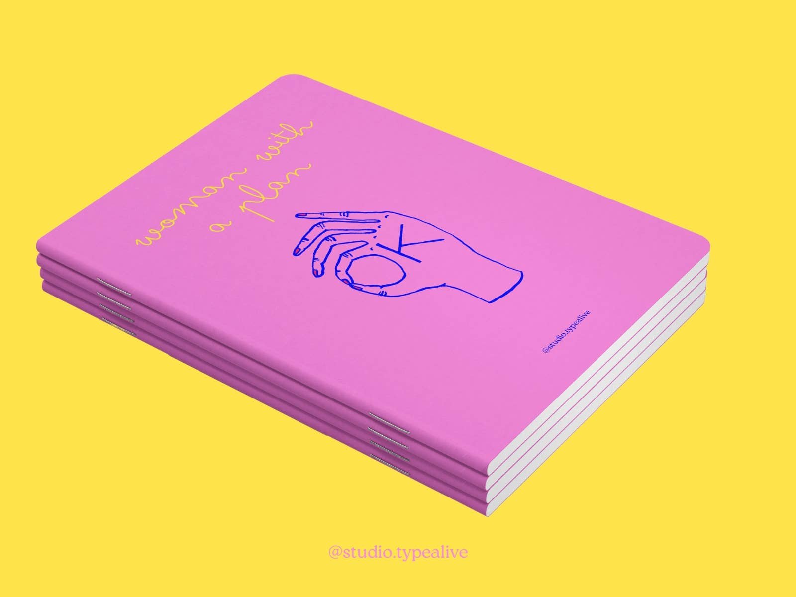 Notebook - Woman With A Plan - photo 4
