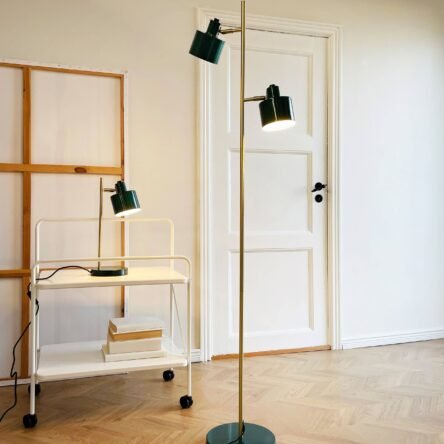 Ocean Dark Green/ Brass Floor Lamp - photo 6