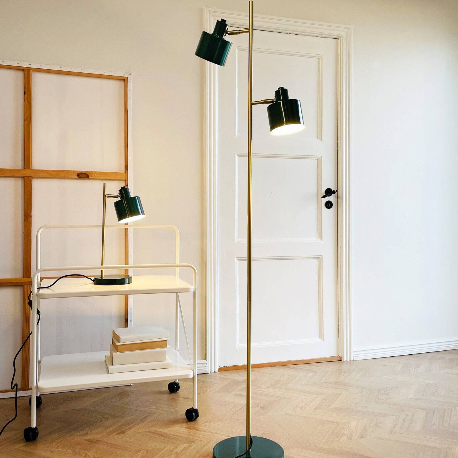 Ocean Dark Green/ Brass Floor Lamp - photo 6