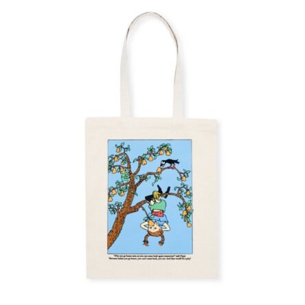 Pippi in a tree Tote Bag