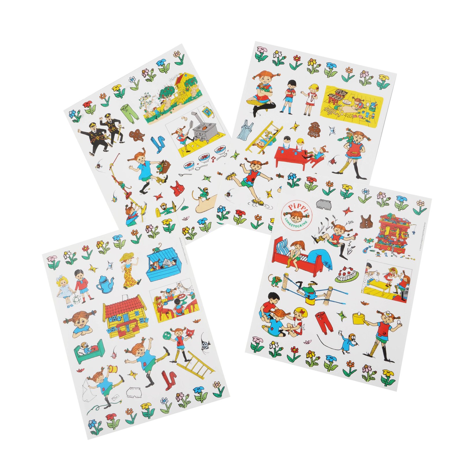 Pippi - Stickers - Villa Villekulla