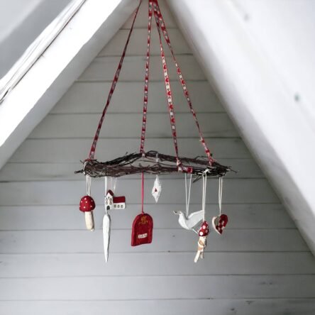 Set of 3 Christmas decors: Heart, elf & candy cane - photo 2