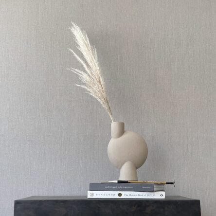 Sphere vase bubl medio Sand